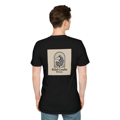 Mens Vintage Wild Crafts 92 llc Logo T-Shirt