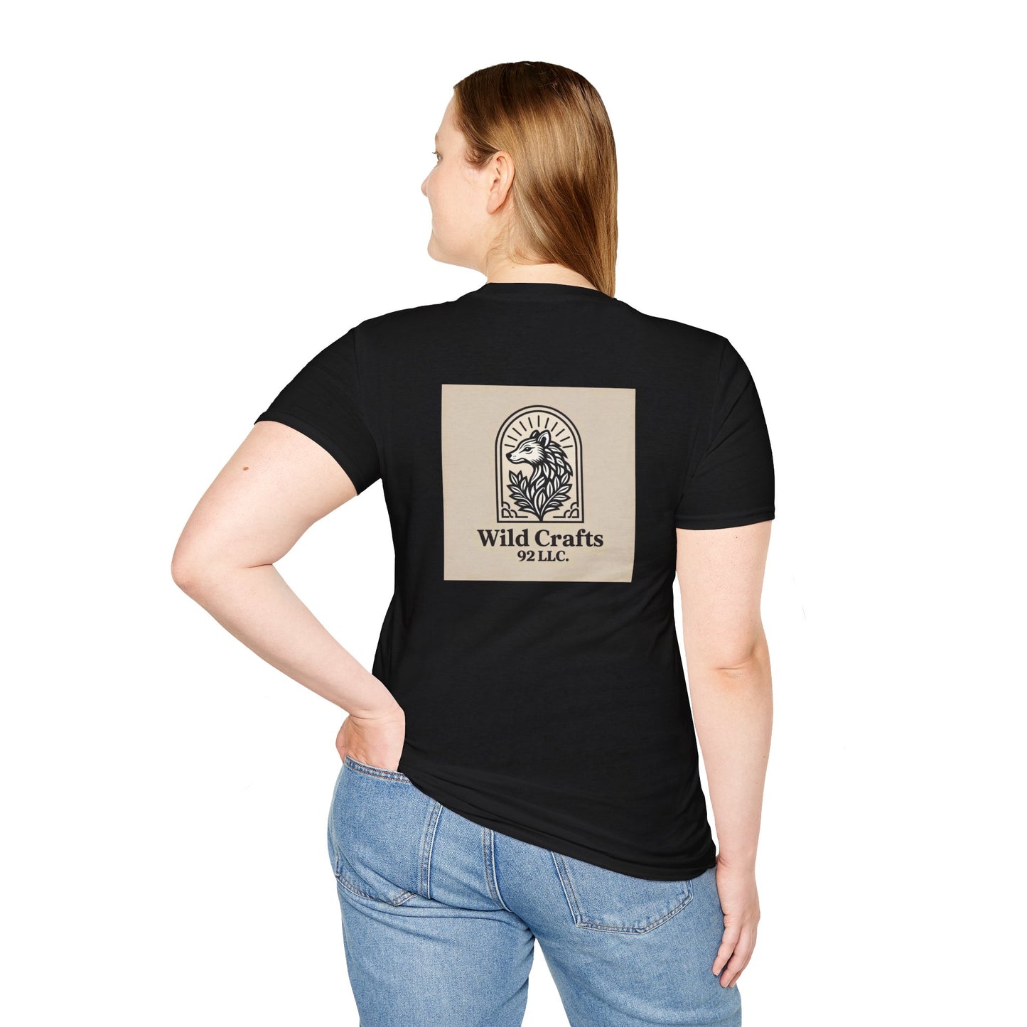 Mens Vintage Wild Crafts 92 llc Logo T-Shirt