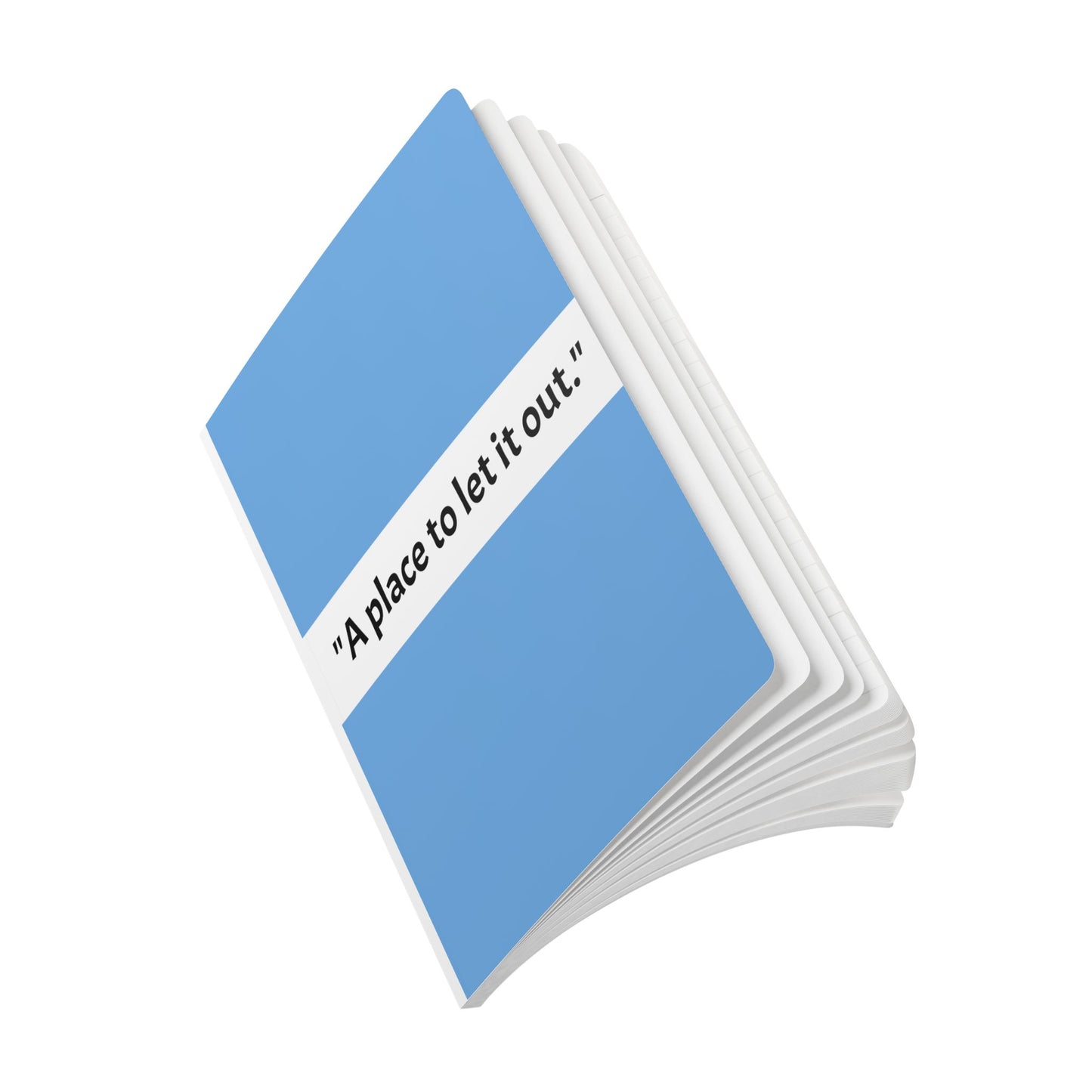 Softcover Journal — "A Place to Let It Out." Guided Emotion & Reflection Notebook