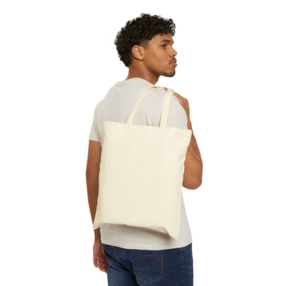 Bloom In Your Own Time Mushroom Cotton Canvas Tote Bag Forest Calm