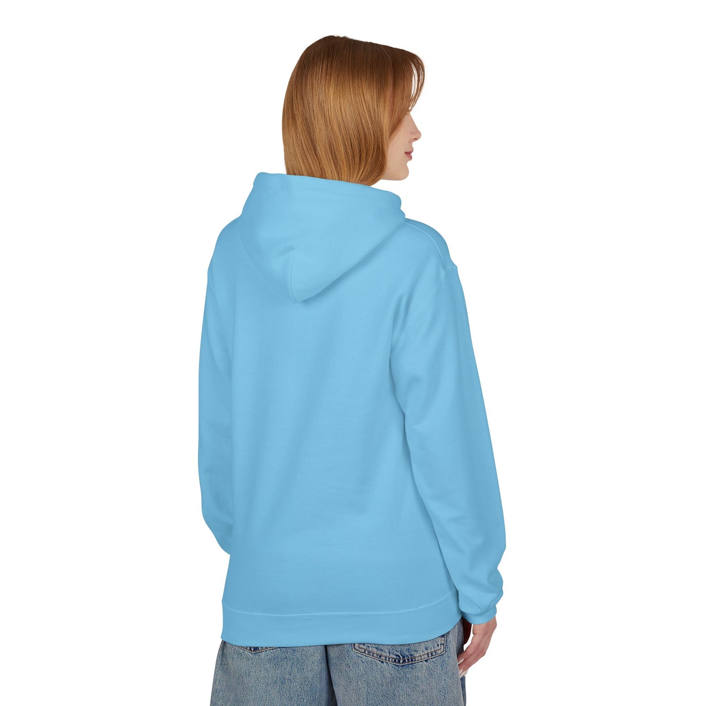 Unisex Fleece Hoodie – “Still Becoming” Minimal Floral