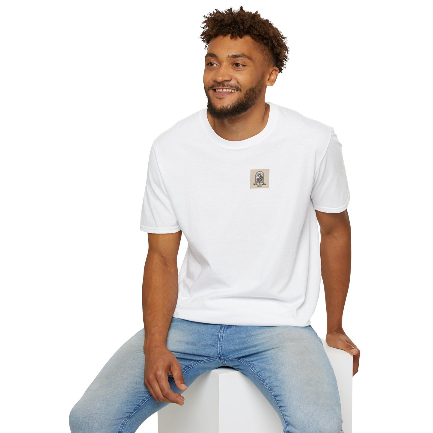 Mens Vintage Wild Crafts 92 llc Logo T-Shirt
