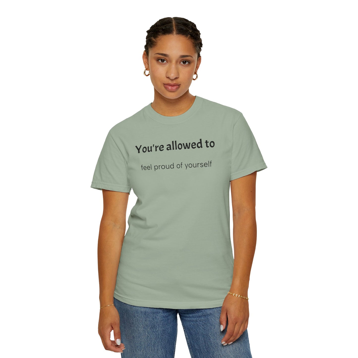 Positive Affirmation Heavyweight Cotton T-Shirt