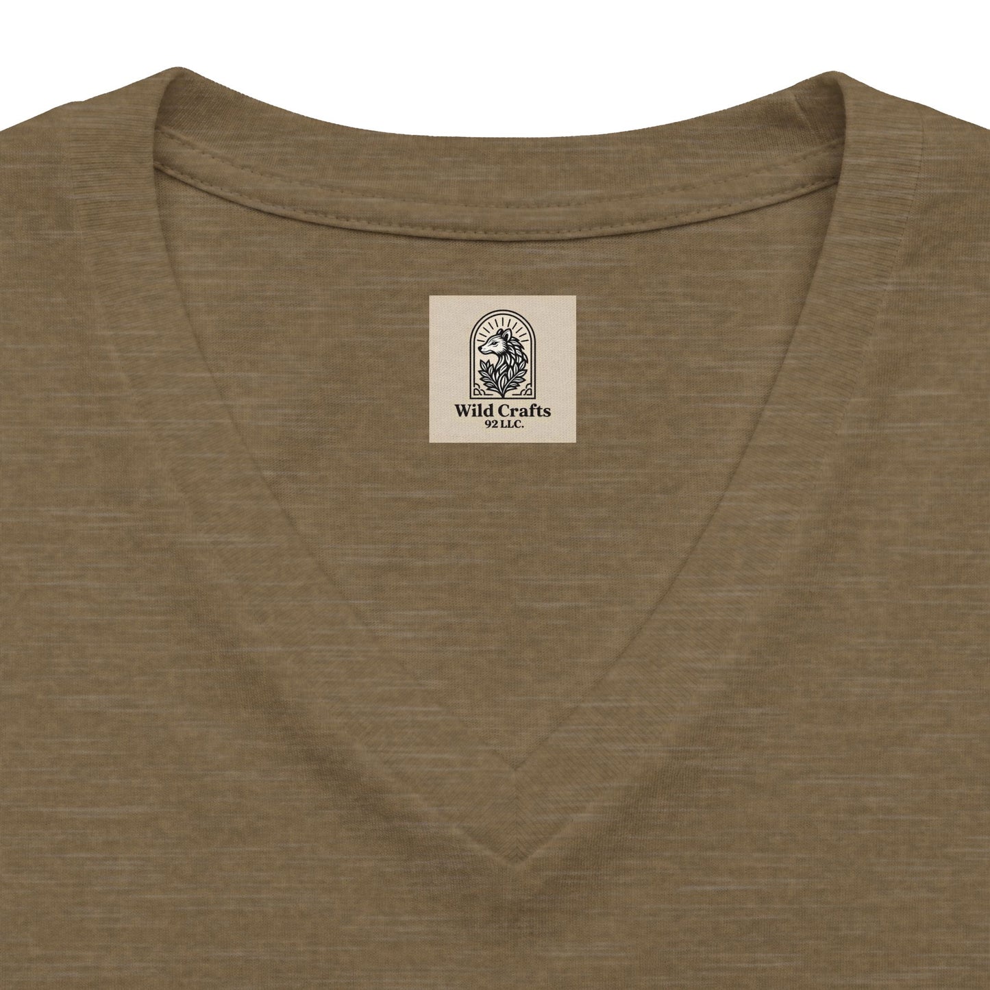 Fox Nature V Neck Tee Where Nature Meets The Soul Soft Cotton Tee