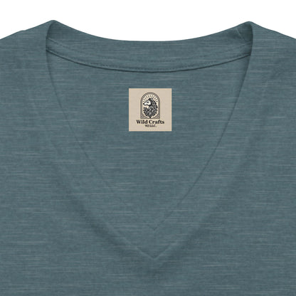 You Are Enough Floral V Neck Tee Womens Lightweight Summer Top