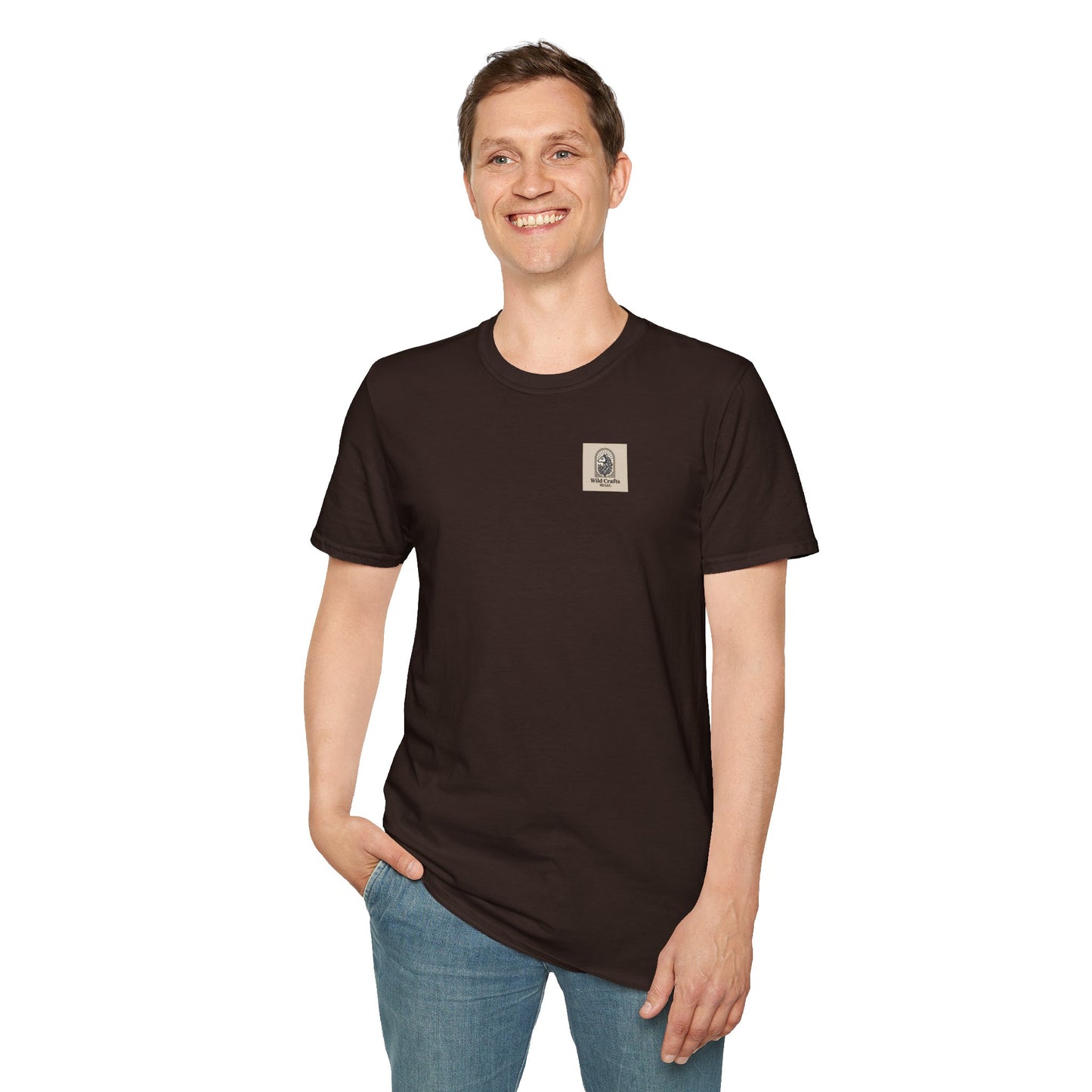 Mens Vintage Wild Crafts 92 llc Logo T-Shirt