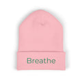 Breathe embroidered beanie