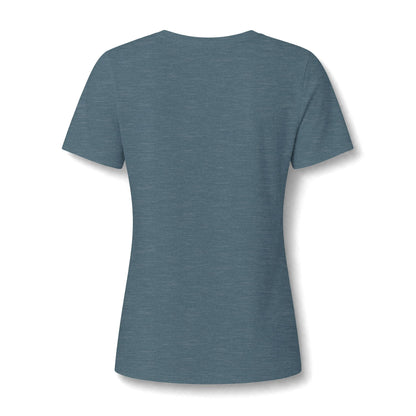 You Are Enough Floral V Neck Tee Womens Lightweight Summer Top