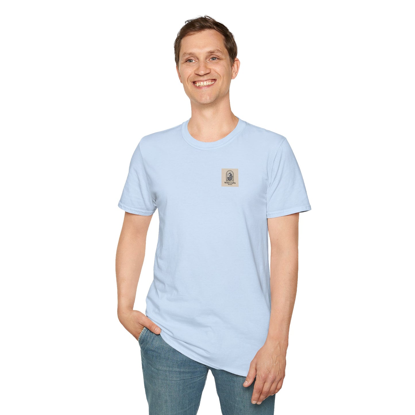 Mens Vintage Wild Crafts 92 llc Logo T-Shirt