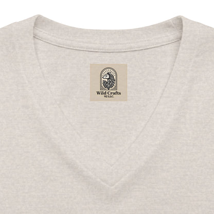 Cozy Season V Neck Tee Autumn Graphic Shirt Slow Moments Good Energy