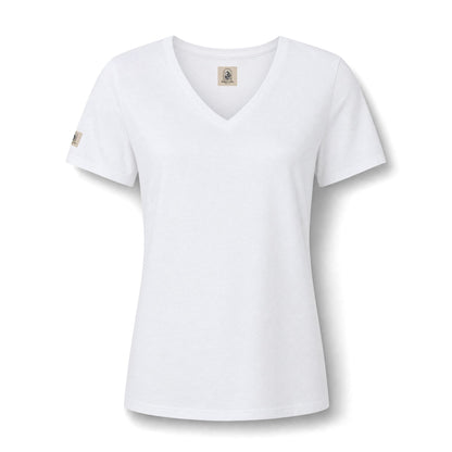 Women's V Neck Tee Wild Crafts Minimal Label Graphic