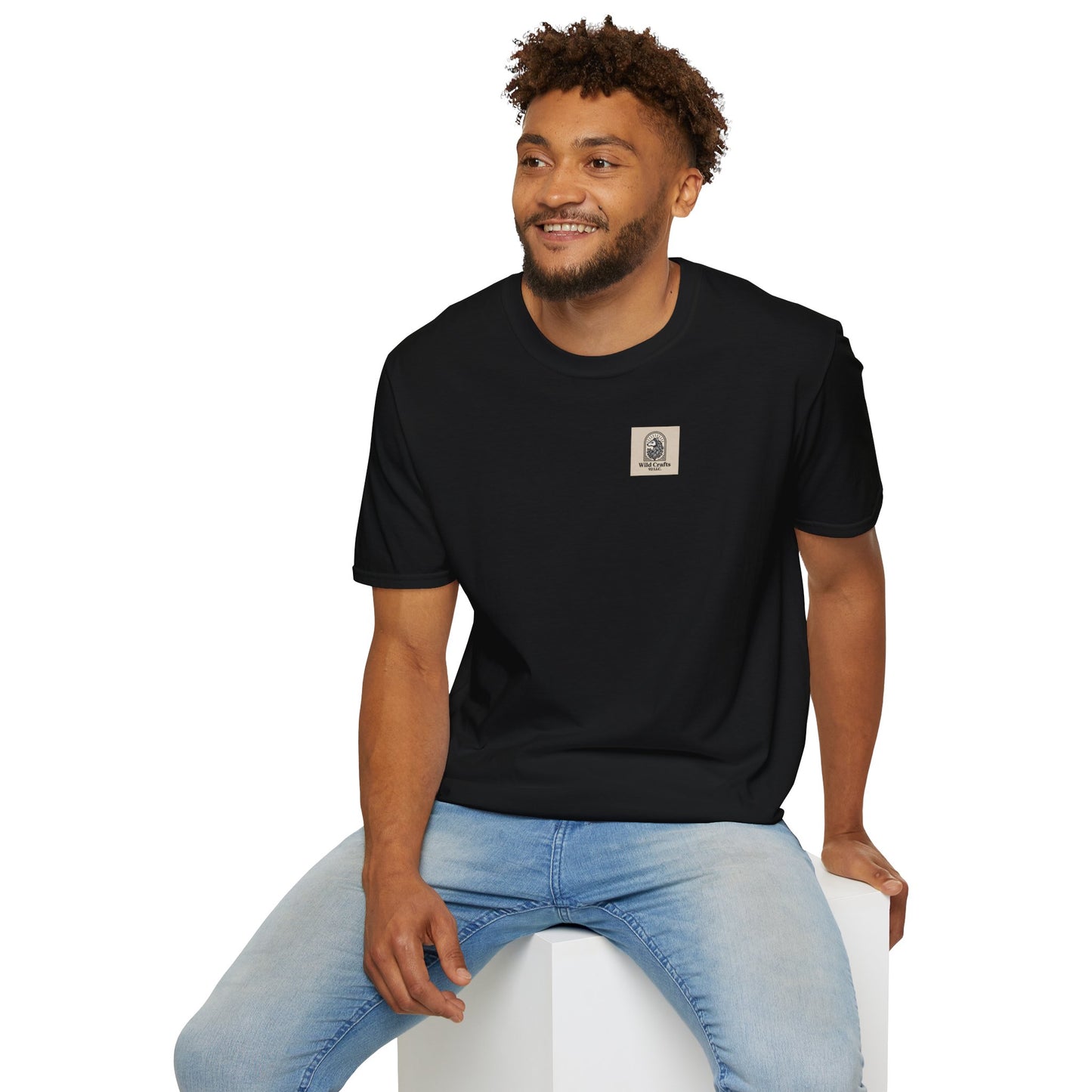 Mens Vintage Wild Crafts 92 llc Logo T-Shirt