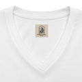 Womens Relaxed V Neck Mushroom Tee Growing At My Own Pace