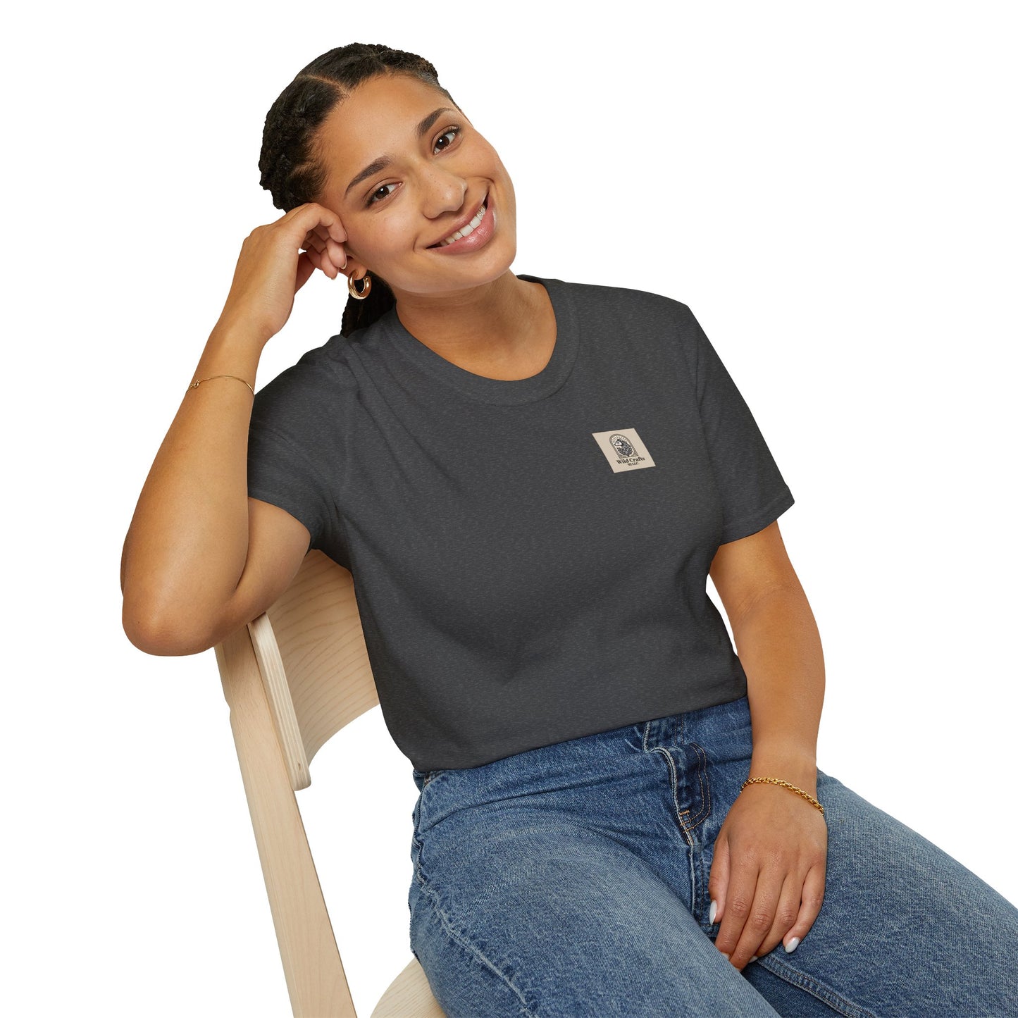 Mens Vintage Wild Crafts 92 llc Logo T-Shirt