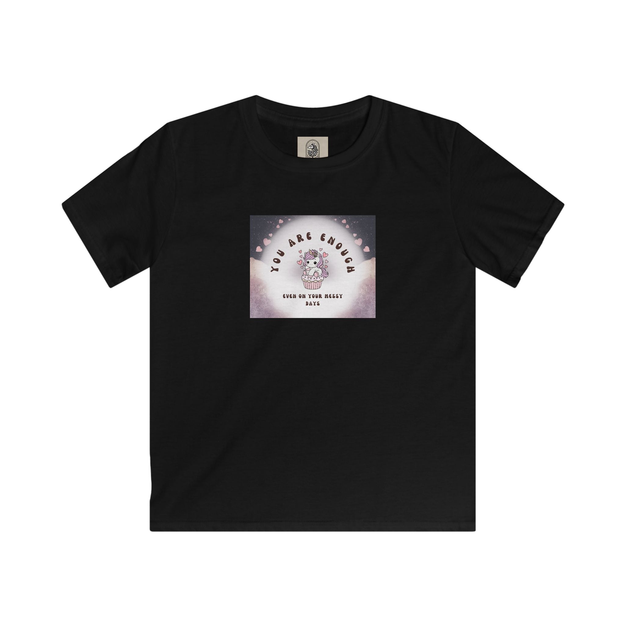 Kids 'You Are Enough' Unicorn Tee — Positive Message Children's T-Shirt