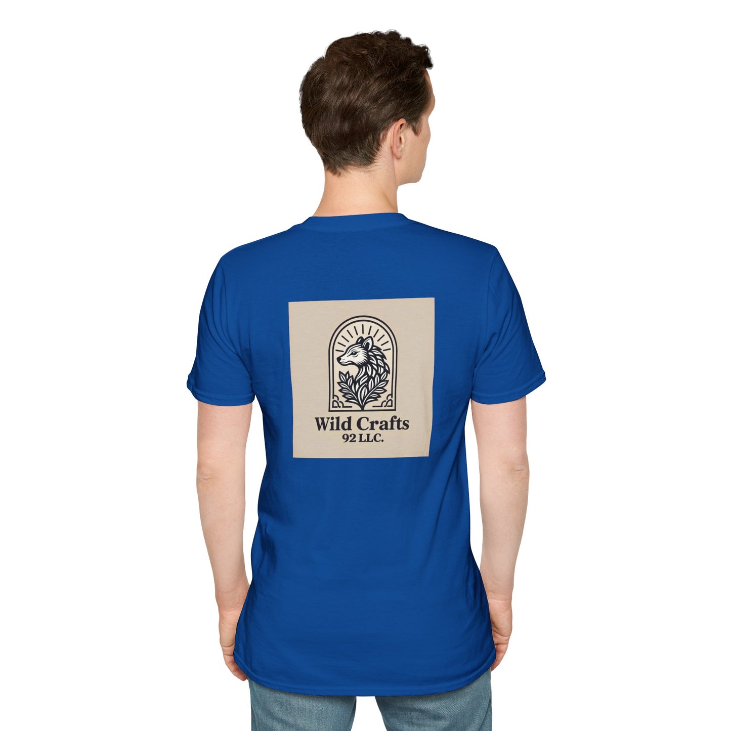 Mens Vintage Wild Crafts 92 llc Logo T-Shirt