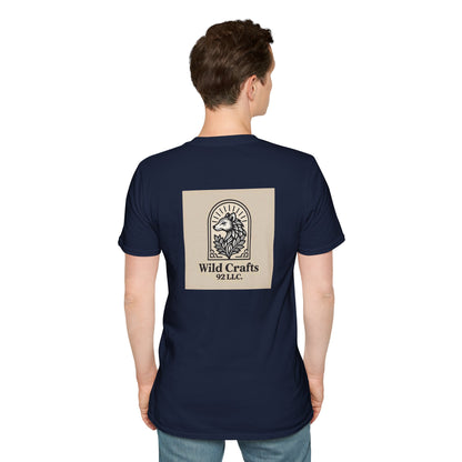 Mens Vintage Wild Crafts 92 llc Logo T-Shirt