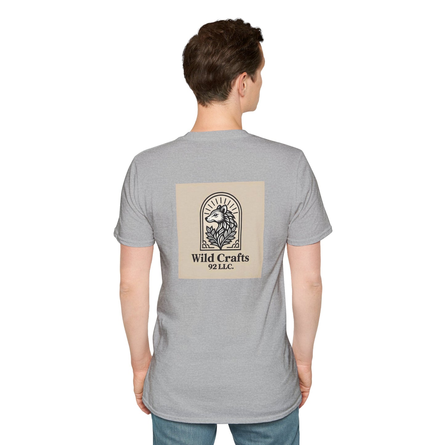 Mens Vintage Wild Crafts 92 llc Logo T-Shirt