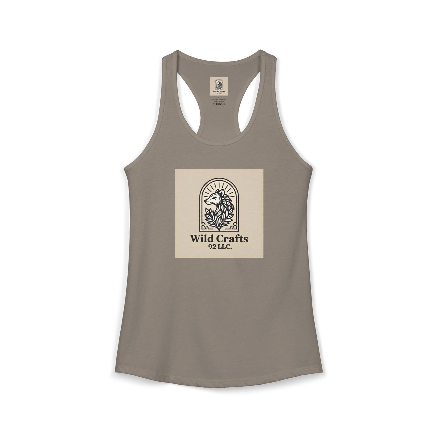 Wild Crafts 92 Logo Razorback Tank — Women's Racerback Tank