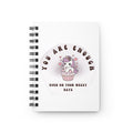 You Are Enough Unicorn Spiral Journal