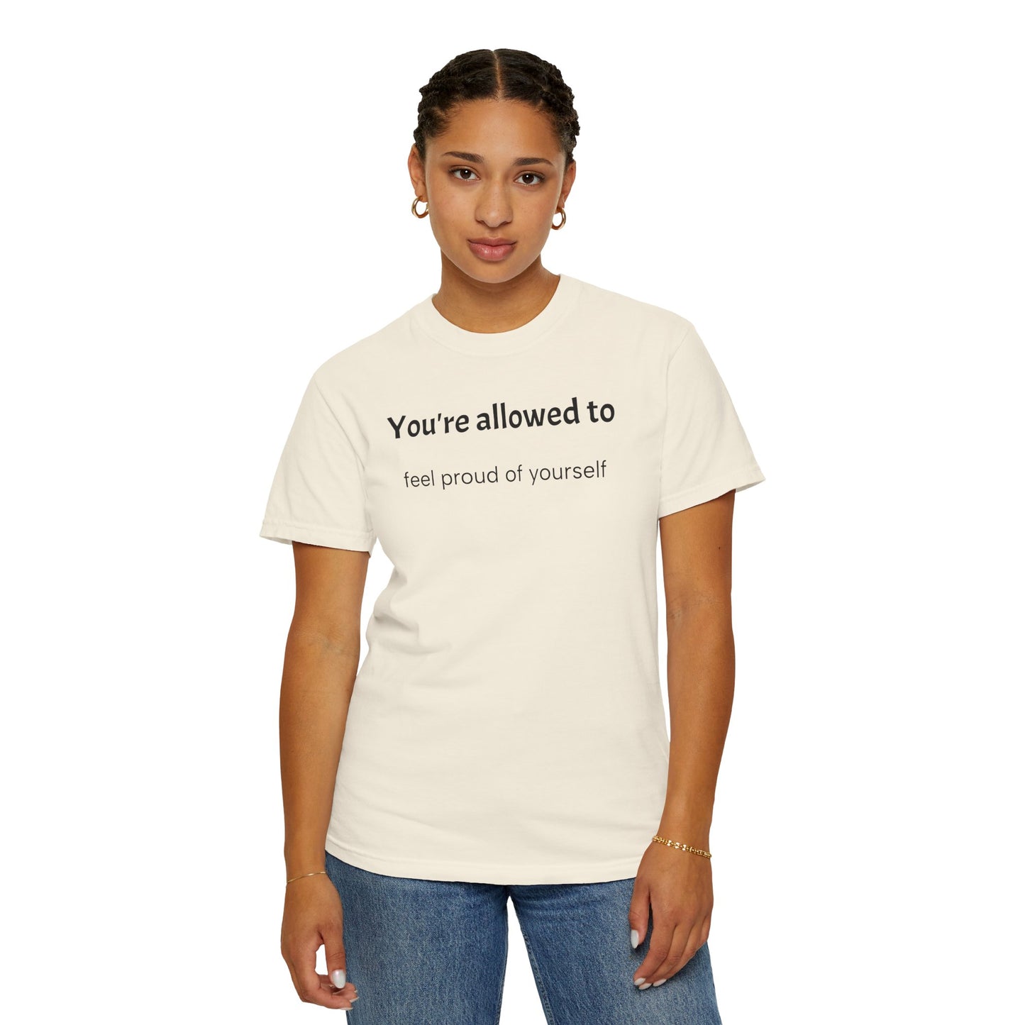 Positive Affirmation Heavyweight Cotton T-Shirt