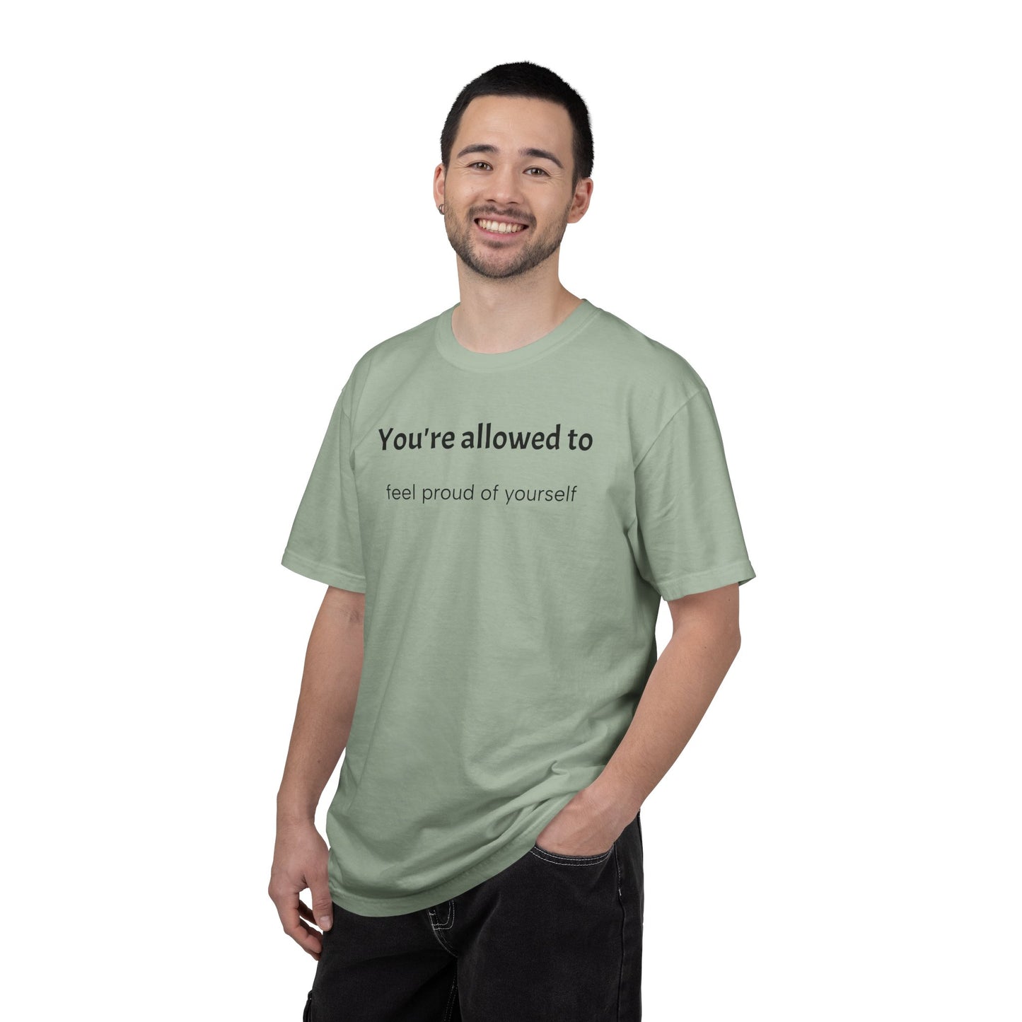 Positive Affirmation Heavyweight Cotton T-Shirt