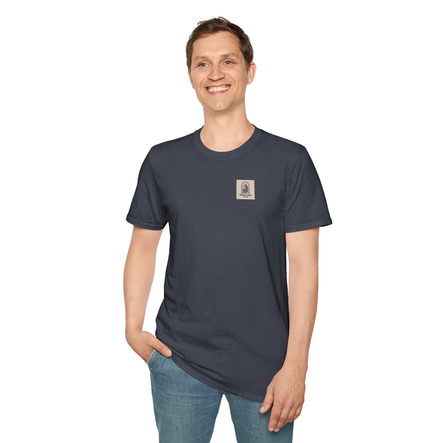 Mens Vintage Wild Crafts 92 llc Logo T-Shirt