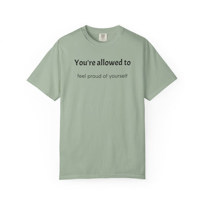 Positive Affirmation Heavyweight Cotton T-Shirt